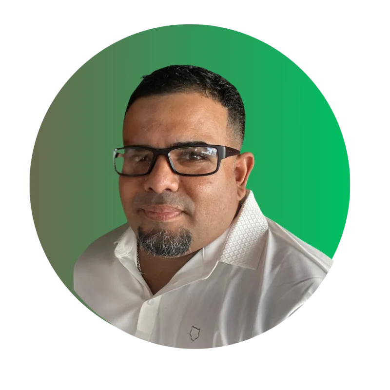 Retrato de Larry Negron